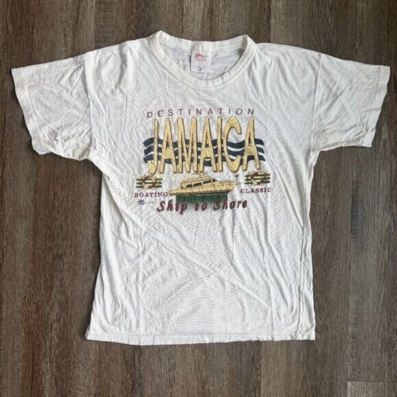 Other - Vintage Jamaica Boating T-Shirt Medium Single Stitch